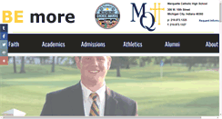 Desktop Screenshot of marquette-hs.org